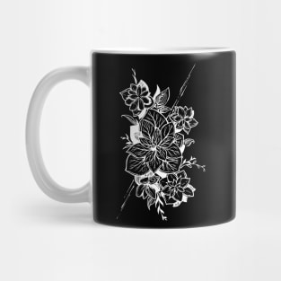 Flower doodle art Mug